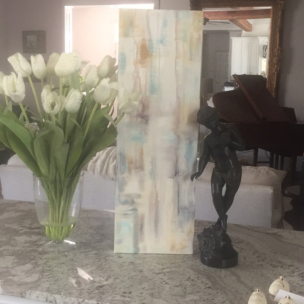 36 x12 abstract art by me